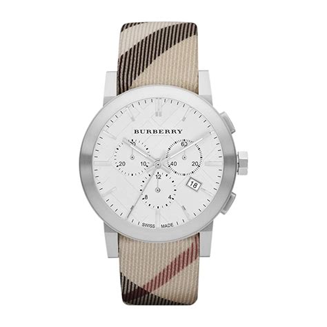 burberry watch bu9357|Men's Check Chronograph Watch (BU9357) .